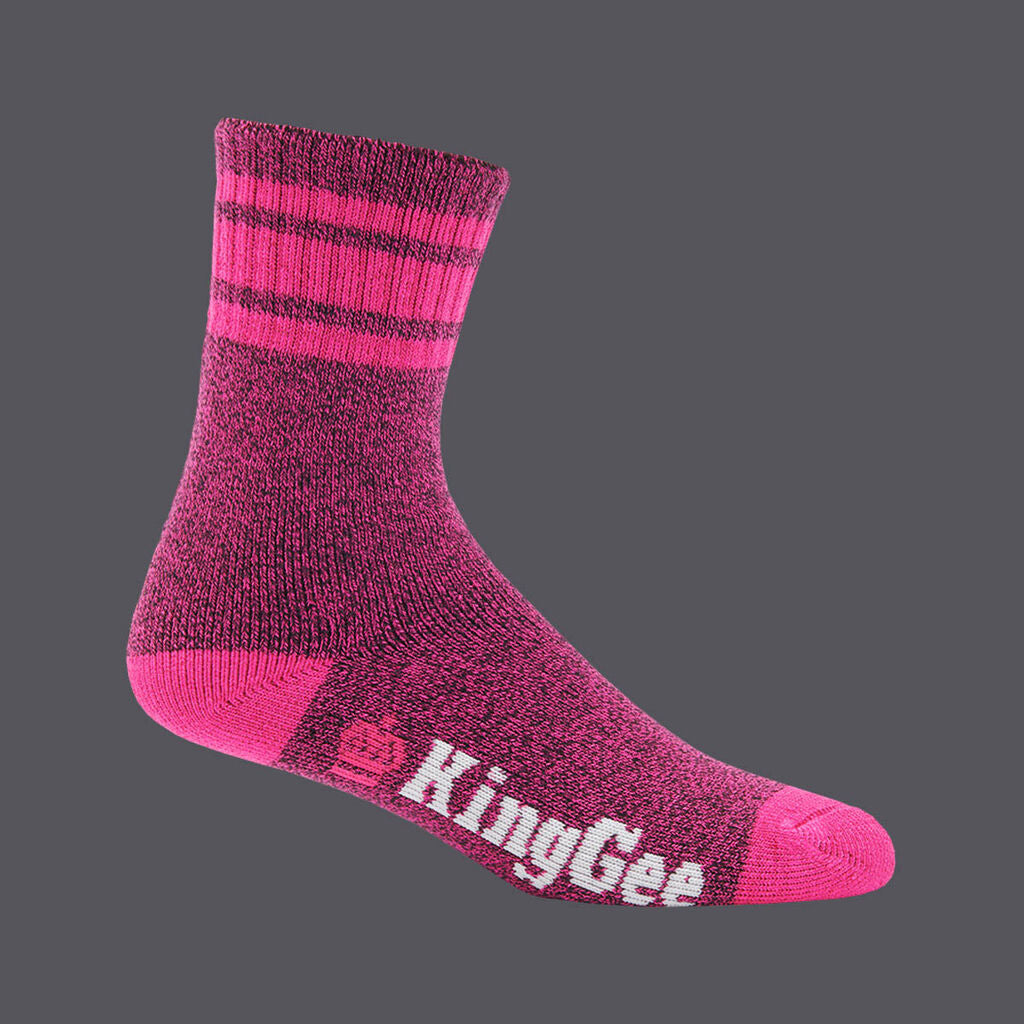 KingGee K49015 Women's Bamboo Socks 3 Pack-Size-3-8