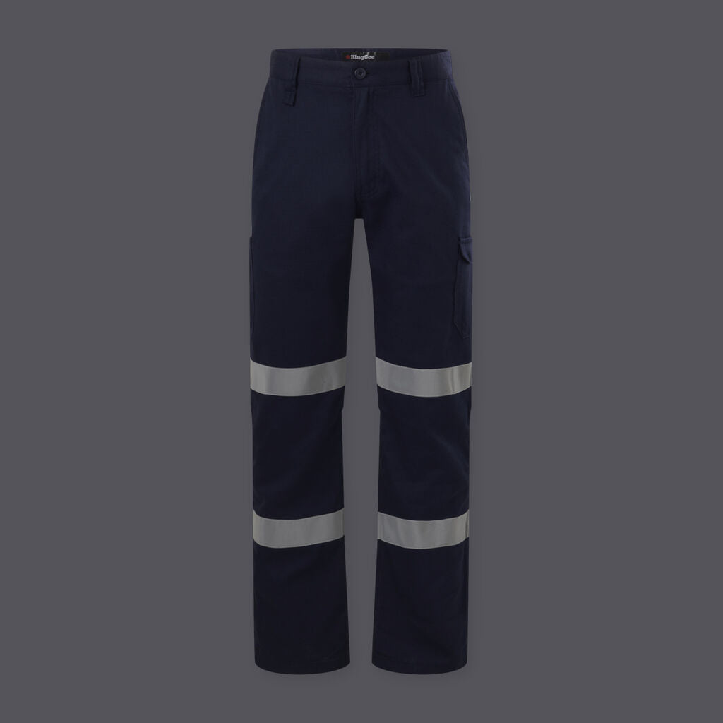 KingGee K53012 Workcool Cargo Pant Taped-Navy