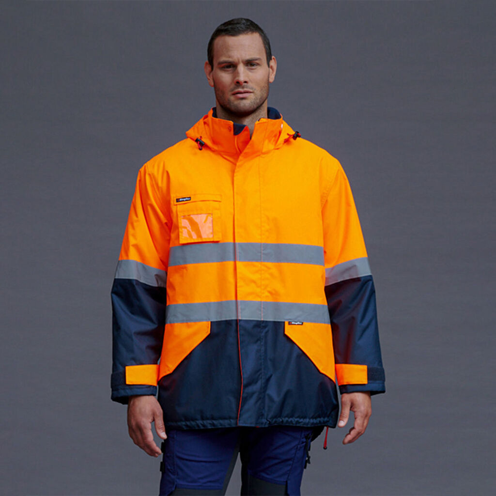 Insulated on sale reflective jacket