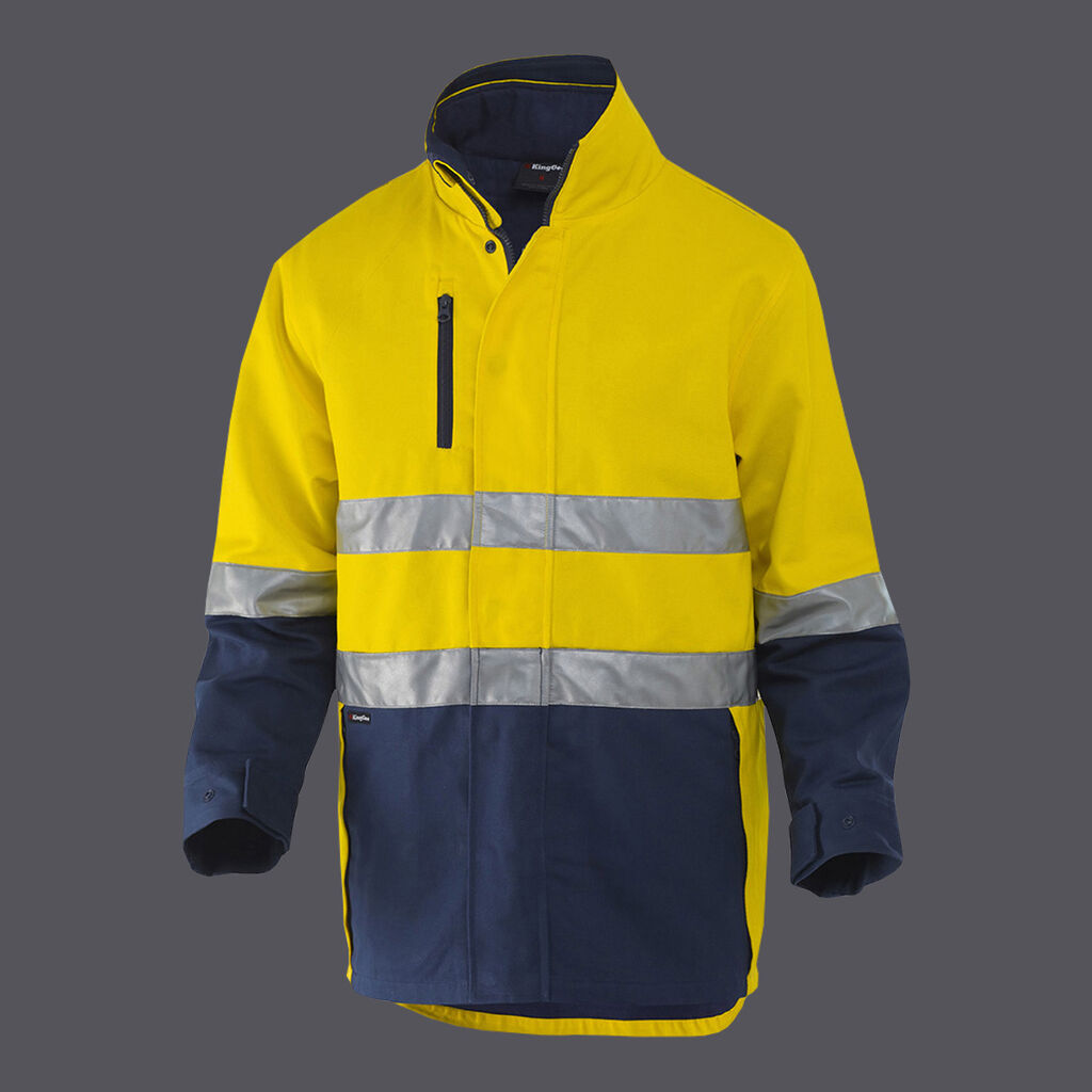 KingGee K55400 Reflective 3-in-1 Cotton Jacket