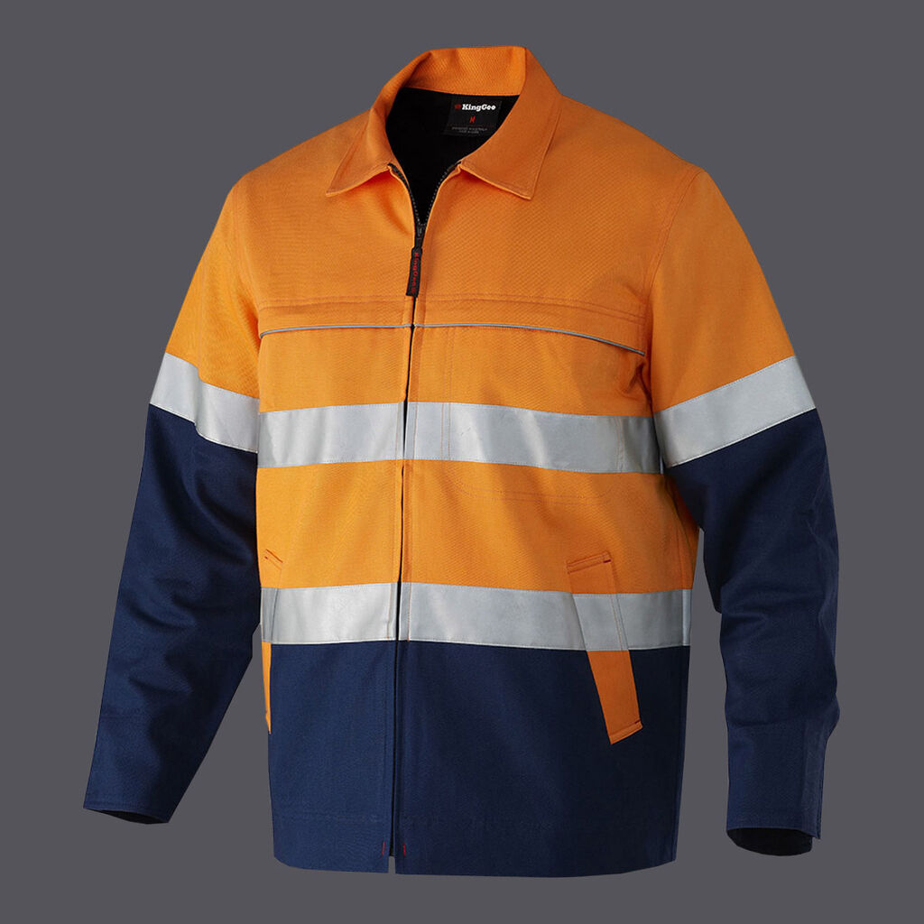 KingGee K55905 Reflective Spliced Drill Jacket