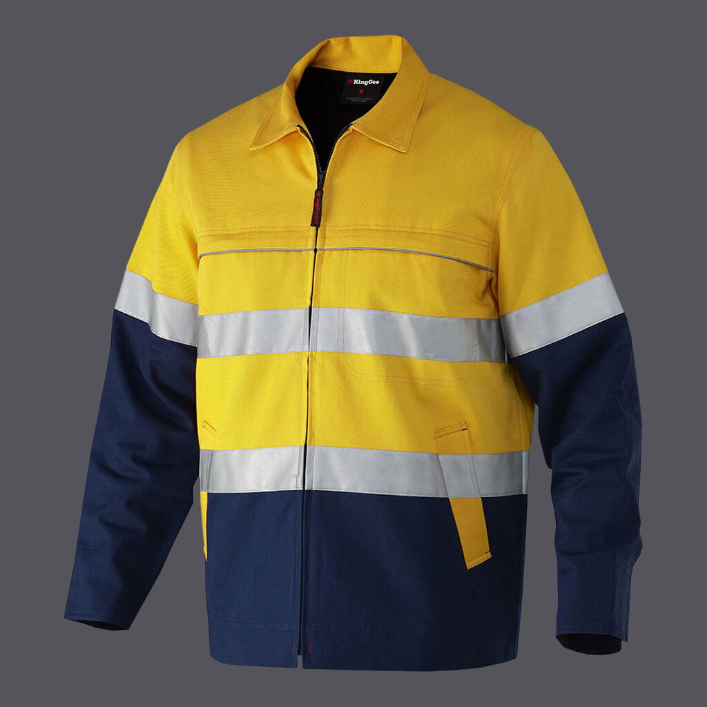 KingGee K55905 Reflective Spliced Drill Jacket