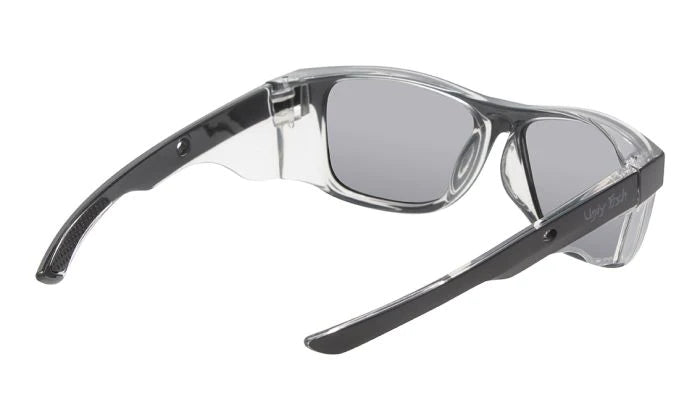 Ugly Fish RS545RX MBL.SM Sparkie Safety Sunglasses- Matt Black Frame/Smoke Lens