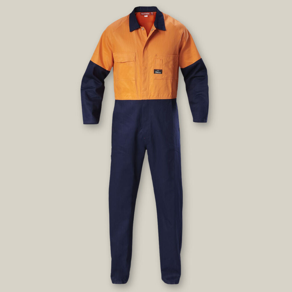 Hard Yakka Y00270 2tone Cotton Drill Coverall