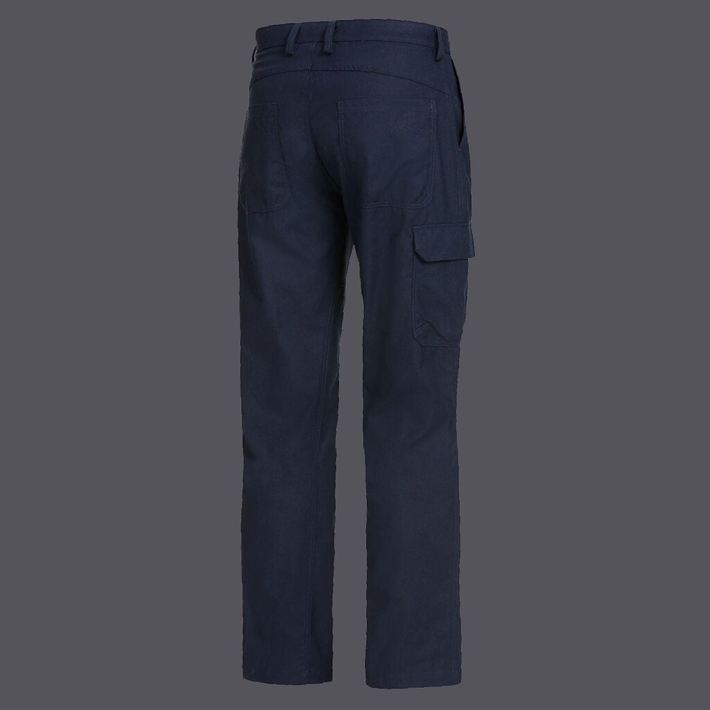 KingGee Y02520 Shield Tec Fr Flat Front Cargo Pants-Navy