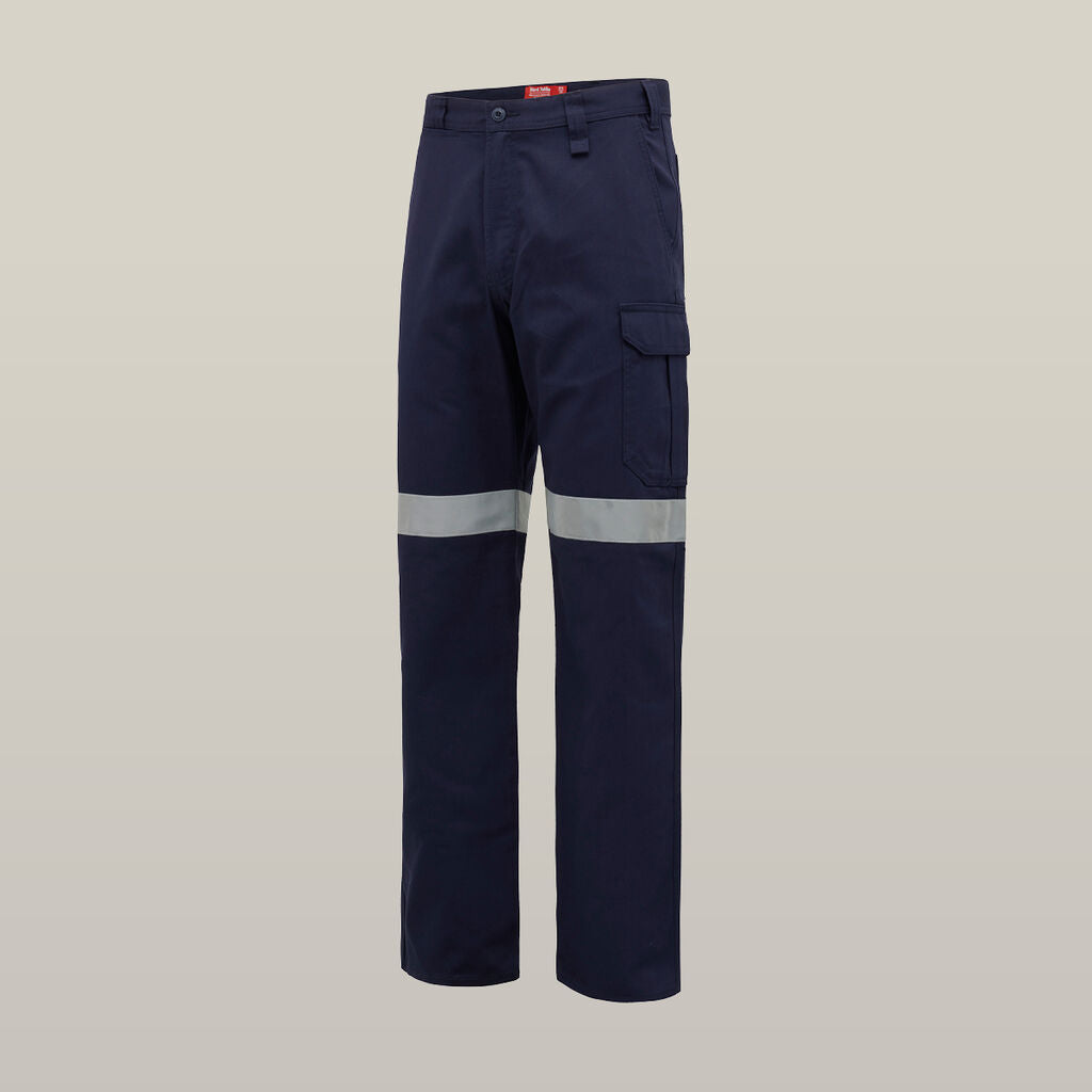 Hard Yakka Y02575 Cargo Drill Pants Taped-Navy