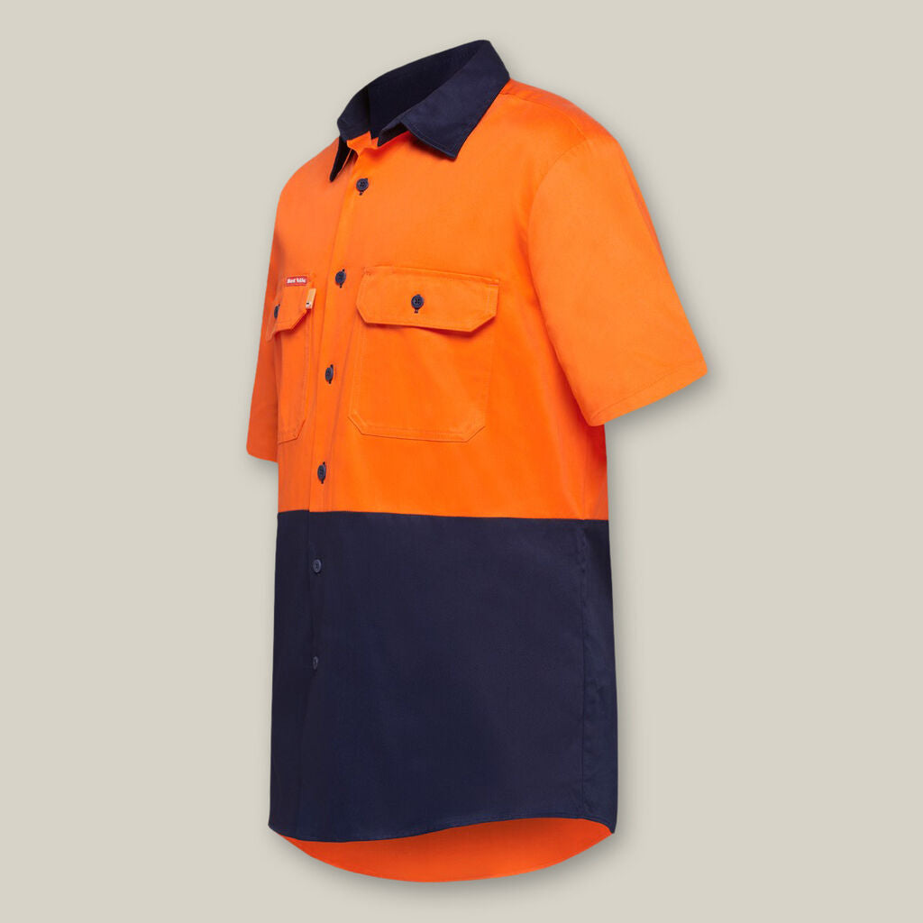 Hard Yakka Y04620 Core Hi-vis 2 Tone Light Weight Vented Shirt