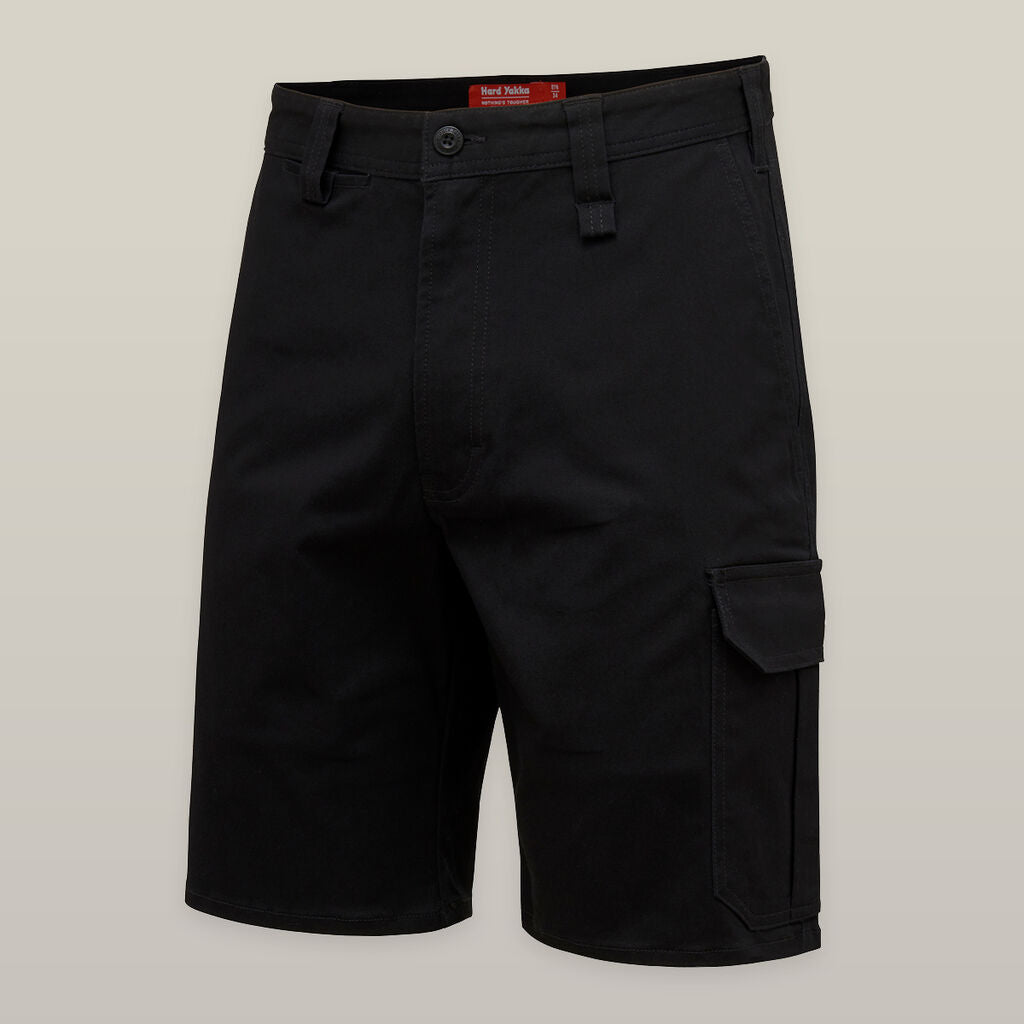 Hard Yakka Y05067 Core Relaxed Fit Stretch Cotton Work Cargo Short