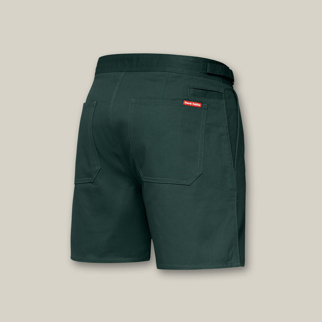 Hard Yakka Y05340 Relaxed Fit Cotton Drill Short With Side Tabs