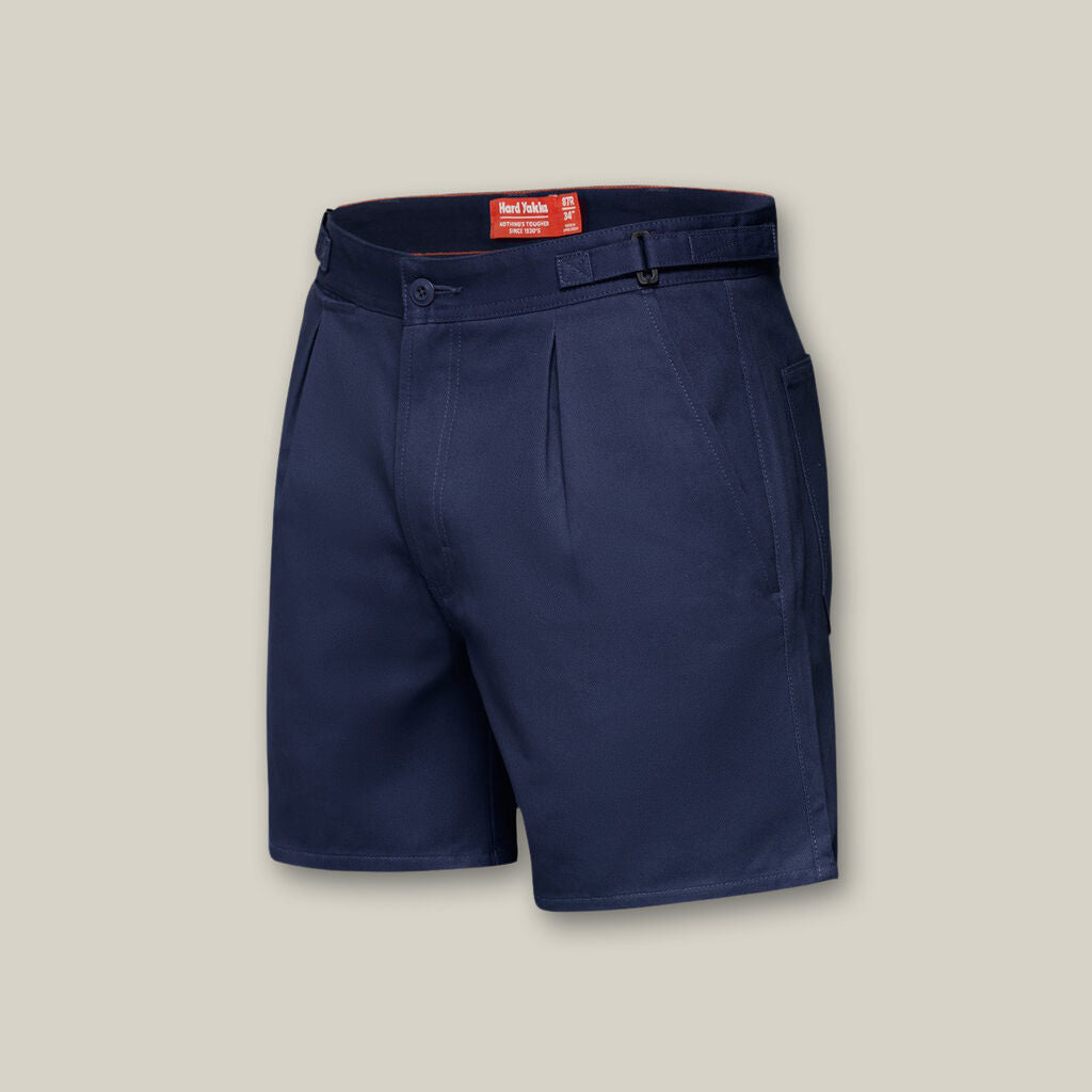 Hard Yakka Y05340 Relaxed Fit Cotton Drill Short With Side Tabs
