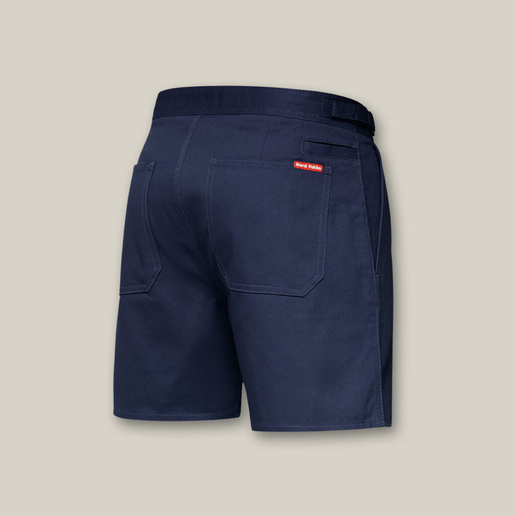Hard Yakka Y05340 Relaxed Fit Cotton Drill Short With Side Tabs
