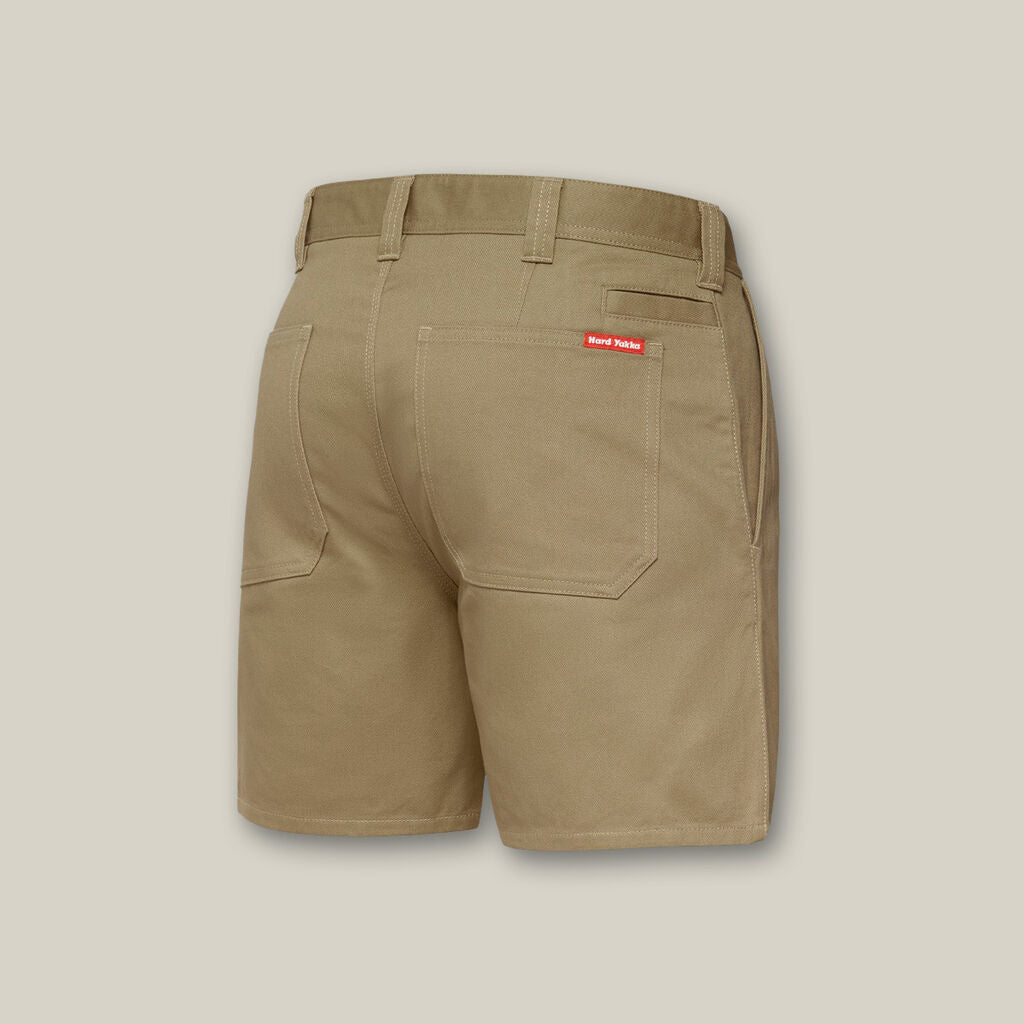 Hard Yakka Y05350 Relaxed Fit Cotton Cargo Drill Short With Belt Loops