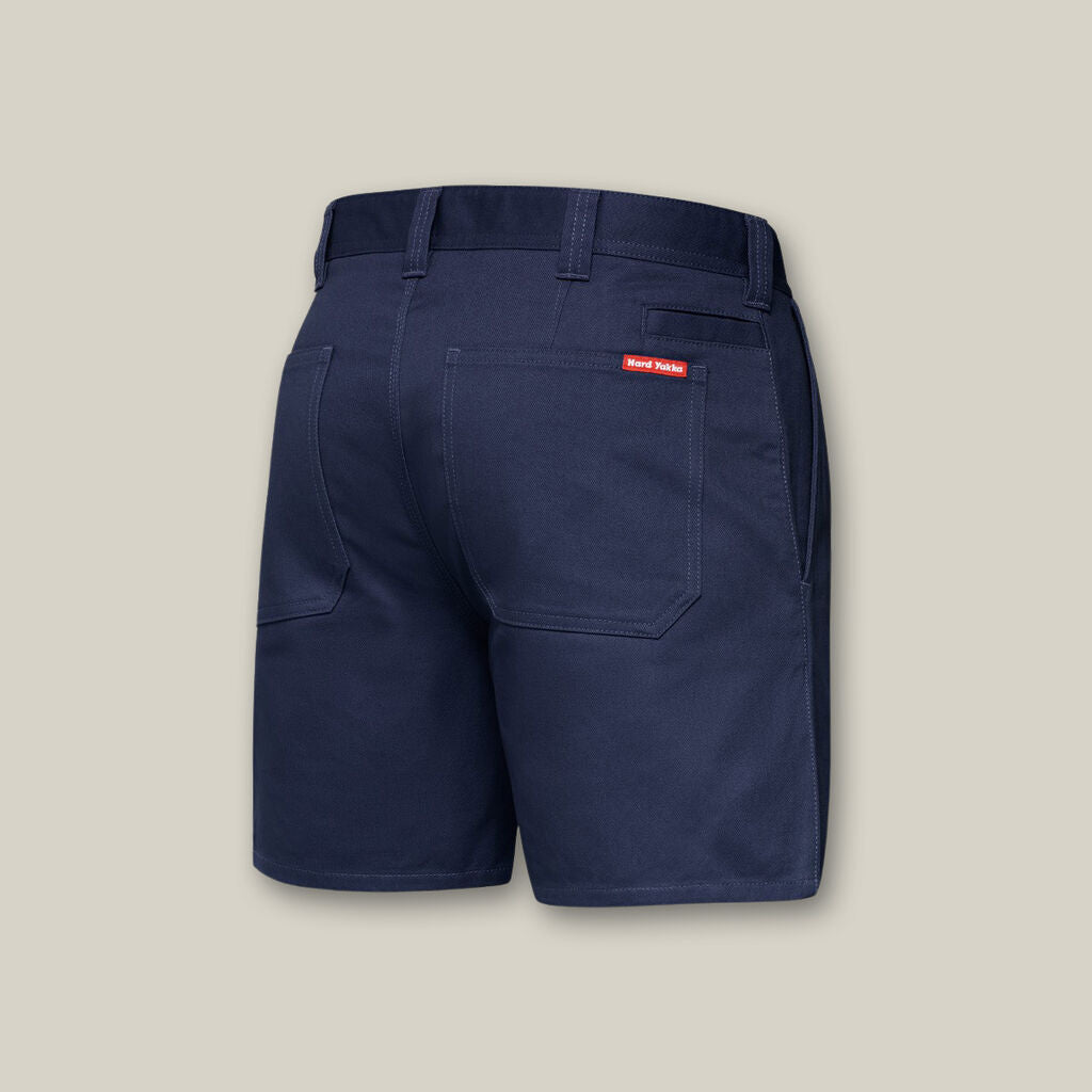 Hard Yakka Y05350 Relaxed Fit Cotton Cargo Drill Short With Belt Loops