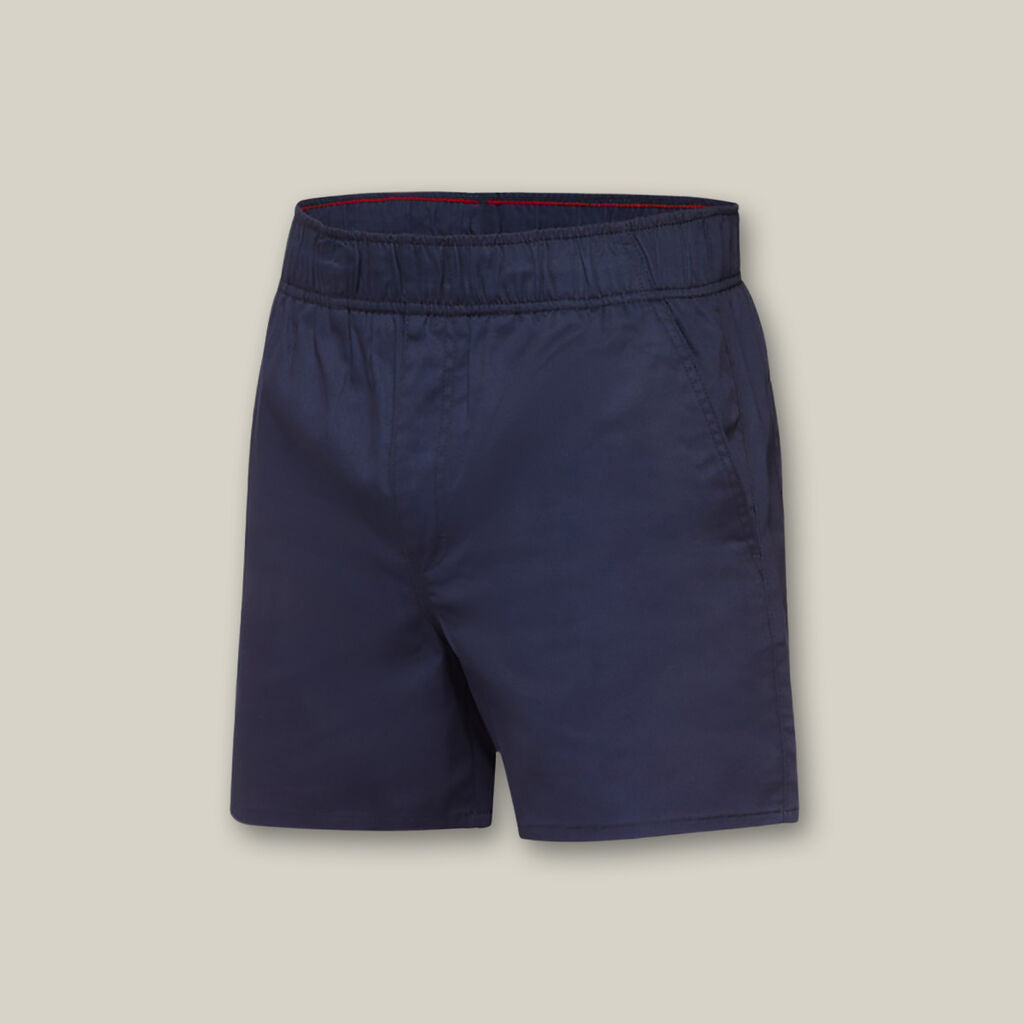 Hard Yakka Y05545 Foundations Elastic Waist Drill Short-Navy