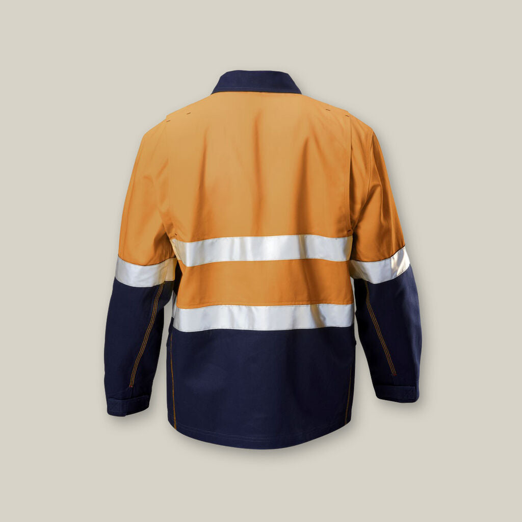 Hard Yakka Y06545 Core Hi-vis 2 Tone Cotton Drill Taped Jacket
