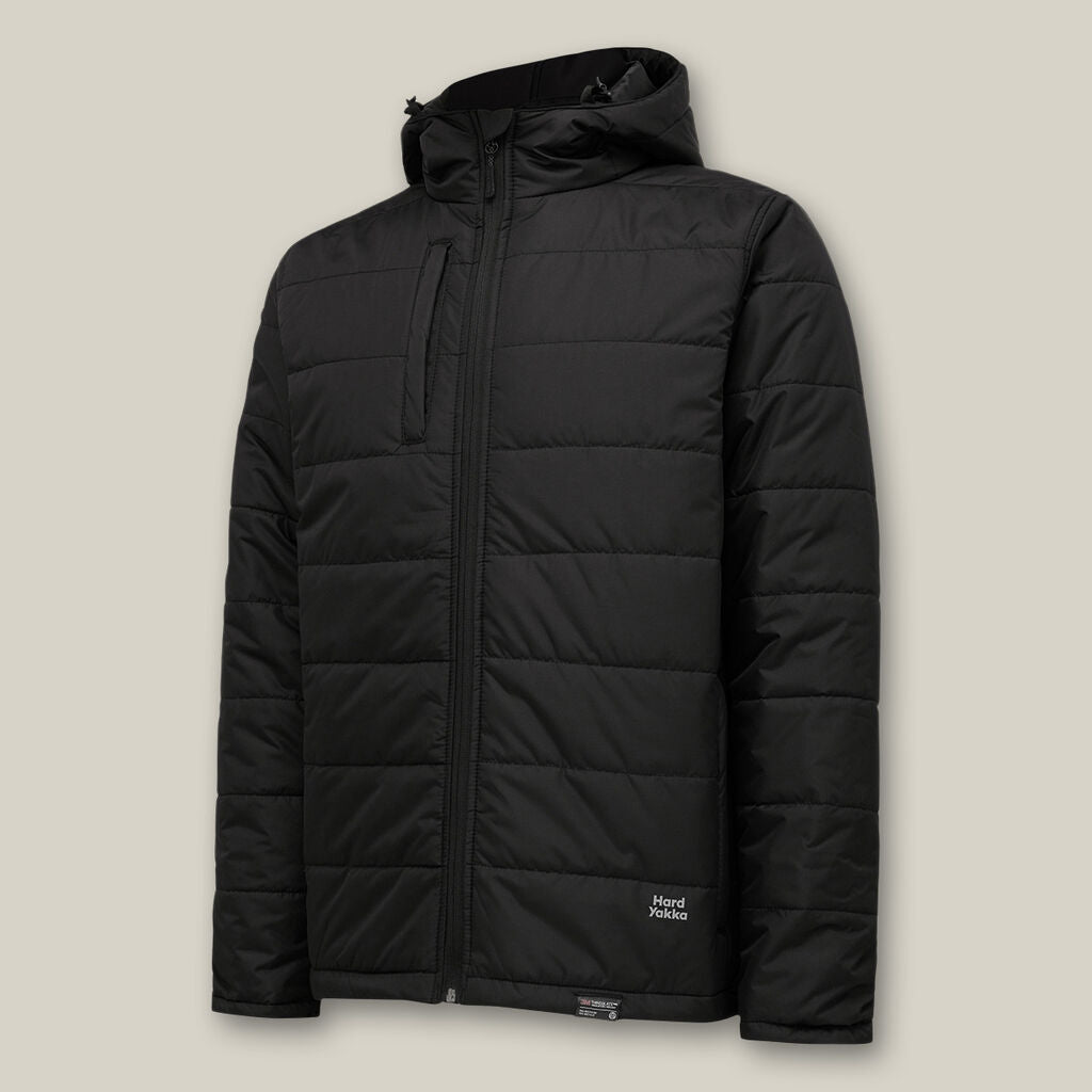 Hard Yakka Y06723 Puffa 2.0 Jacket-Black