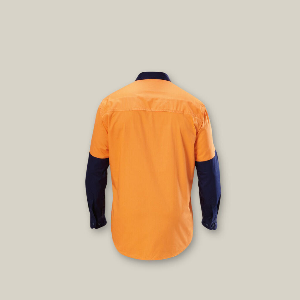 Hard Yakka Y07558 Koolgear Hi-vis 2 Tone Vented Long Sleeve Shirt