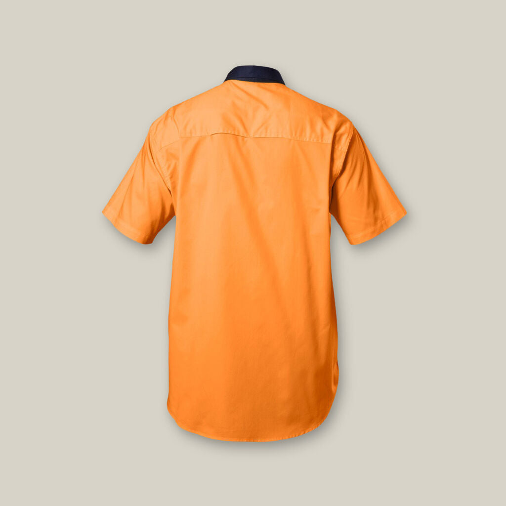 Hard Yakka Y07559 Koolgear Hi-vis 2 Tone Vented Short Sleeve Shirt
