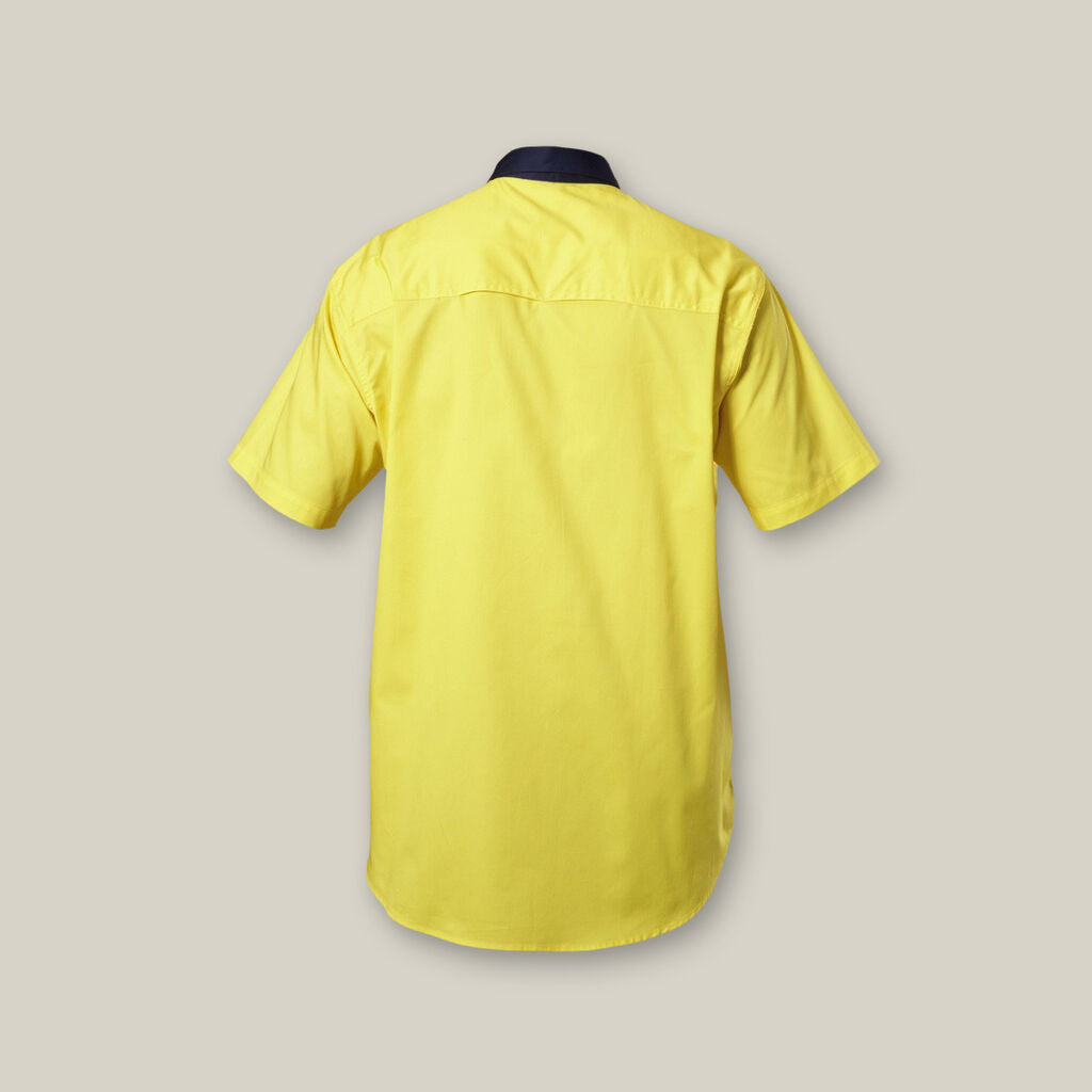 Hard Yakka Y07559 Koolgear Hi-vis 2 Tone Vented Short Sleeve Shirt