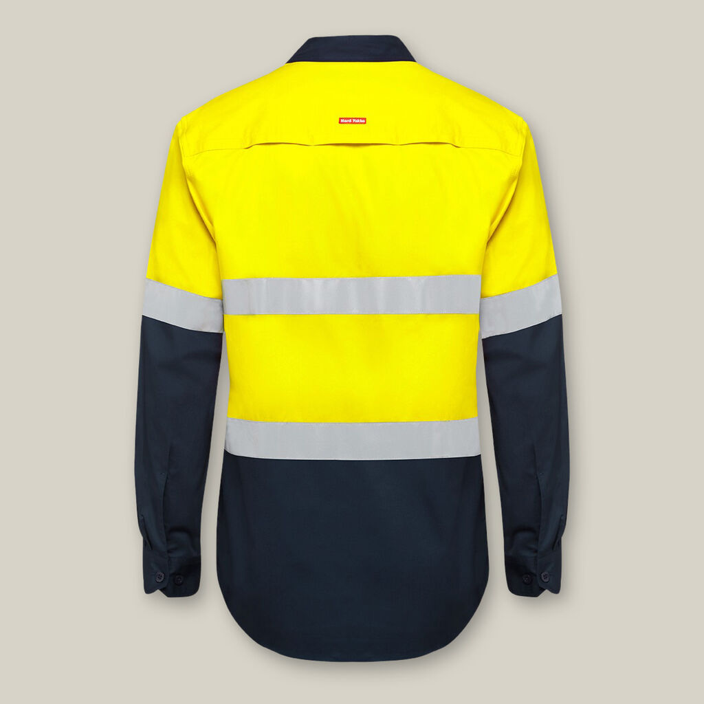 Hard Yakka Y07940 Core L/S 2tone Taped Vented Shirt