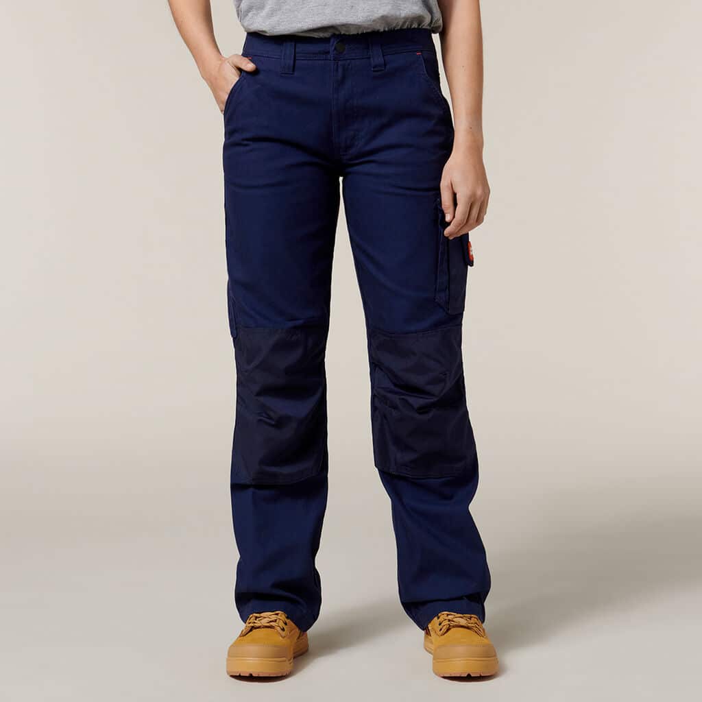 Hard Yakka Y08079 Women's Legends Cargo Pant-Navy