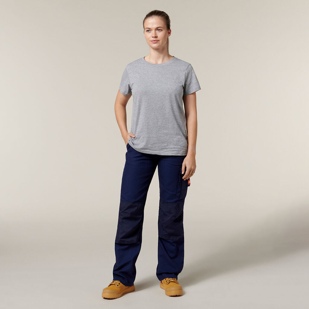 Hard Yakka Y08079 Women's Legends Cargo Pant-Navy