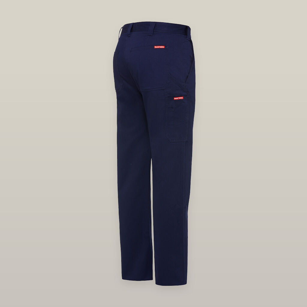 Hard Yakka Y08381 Women's Cargo Drill Pant-Navy
