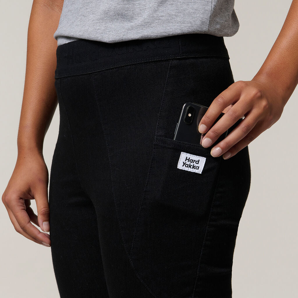 Hard Yakka Y08812 Women's Gladiator Jegging-Black