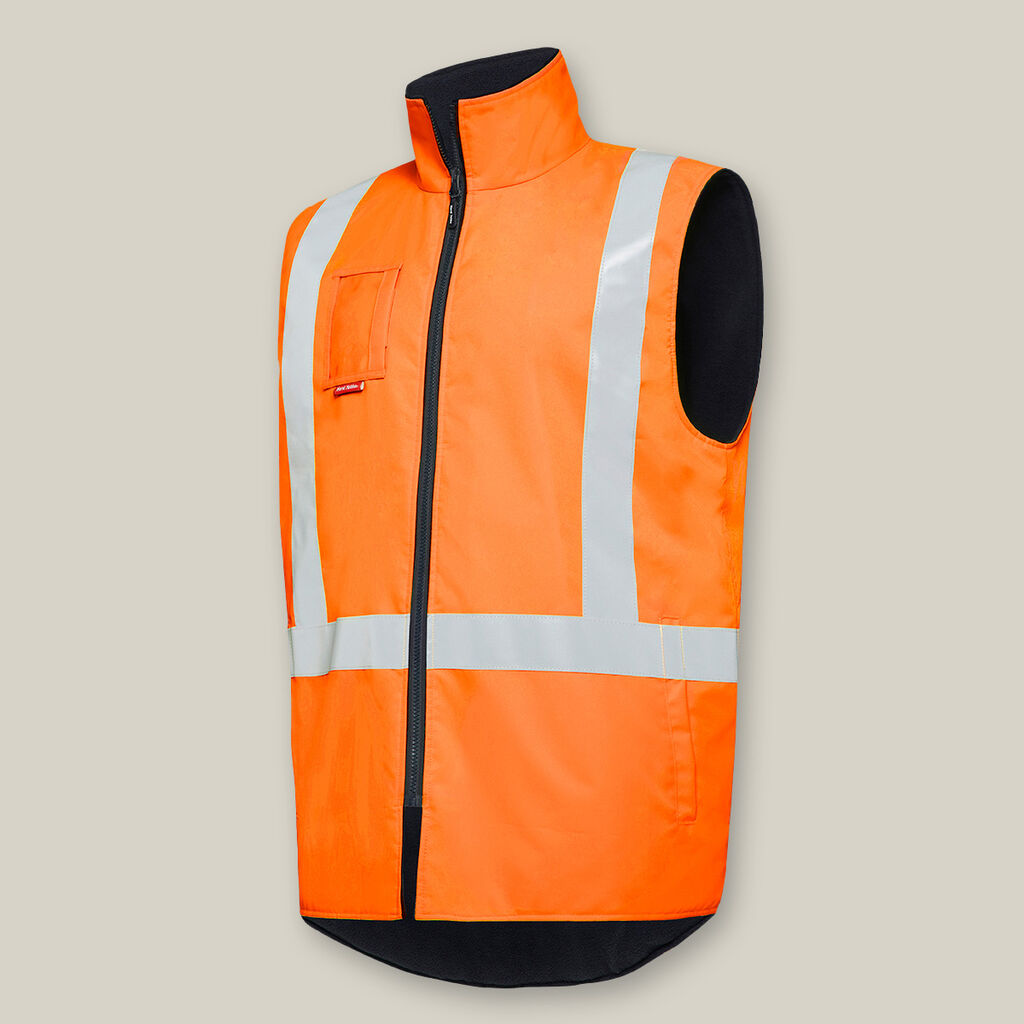Hard Yakka Y21480 Hi-vis Taped All Weather Fleece Vest
