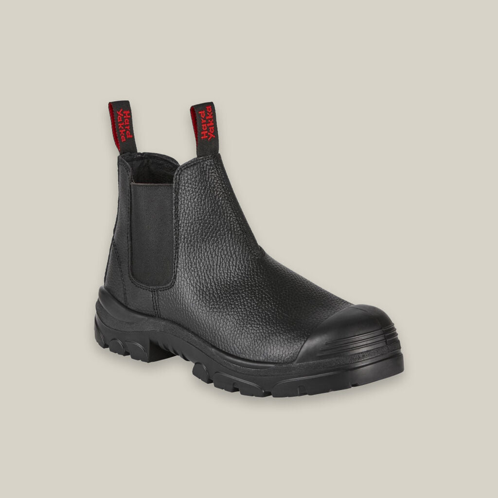 Hard Yakka Y60088 Grit Slip on Safety Boot Black