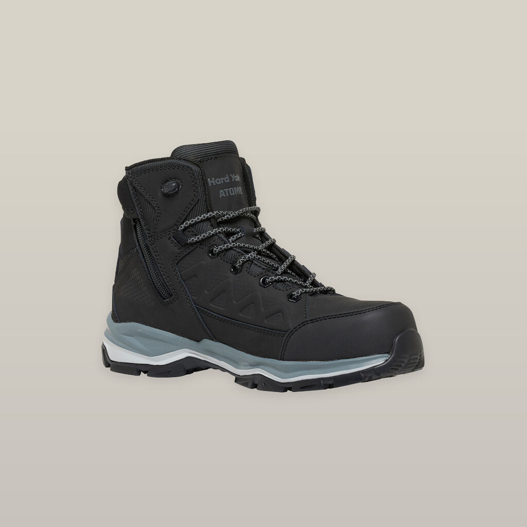 Hard Yakka Y60285 Atomic Black Safety Boot