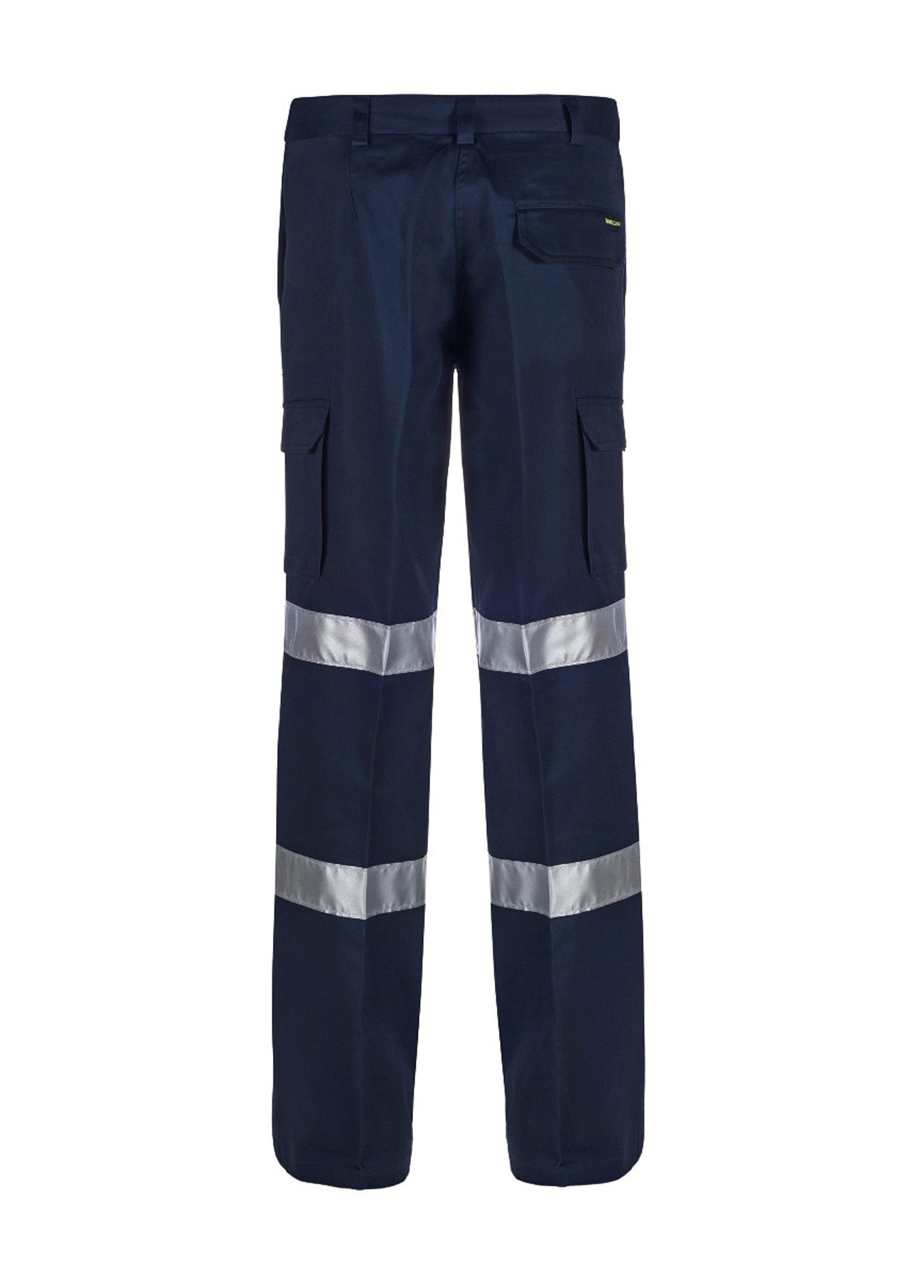 Workcraft WPL075 Ladies Cargo Hi-vis Pants-Navy