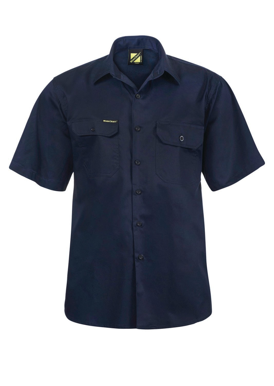 Workcraft WS4012 Lightweight Short Sleeve Vented Cotton Drill Shirt