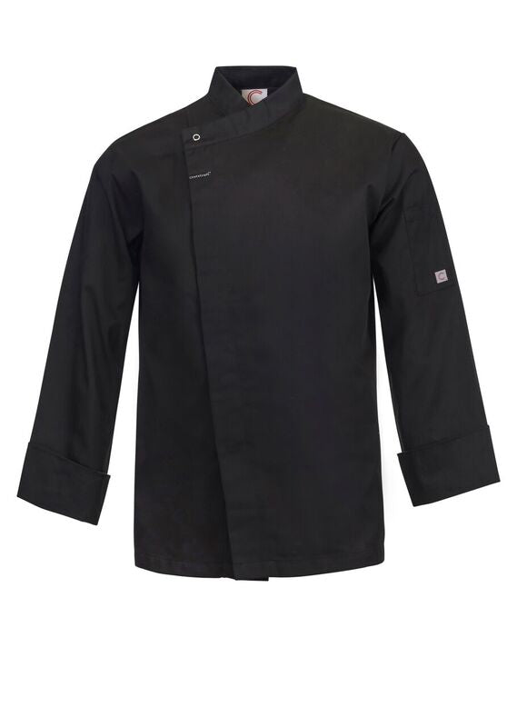 Chefs craft CJ043 Chefs L/S Tunic With Concealed Front