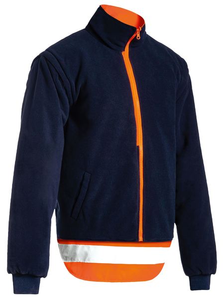 Bisley BJ6377HT TTMC-W 5-in-1 Wet Weather Jacket-Orange