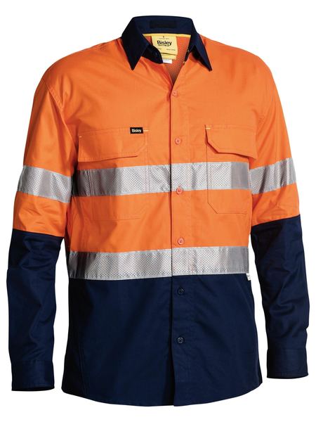 Bisley BS6415T 3M Taped Hi vis X Airflow™ Ripstop Shirt