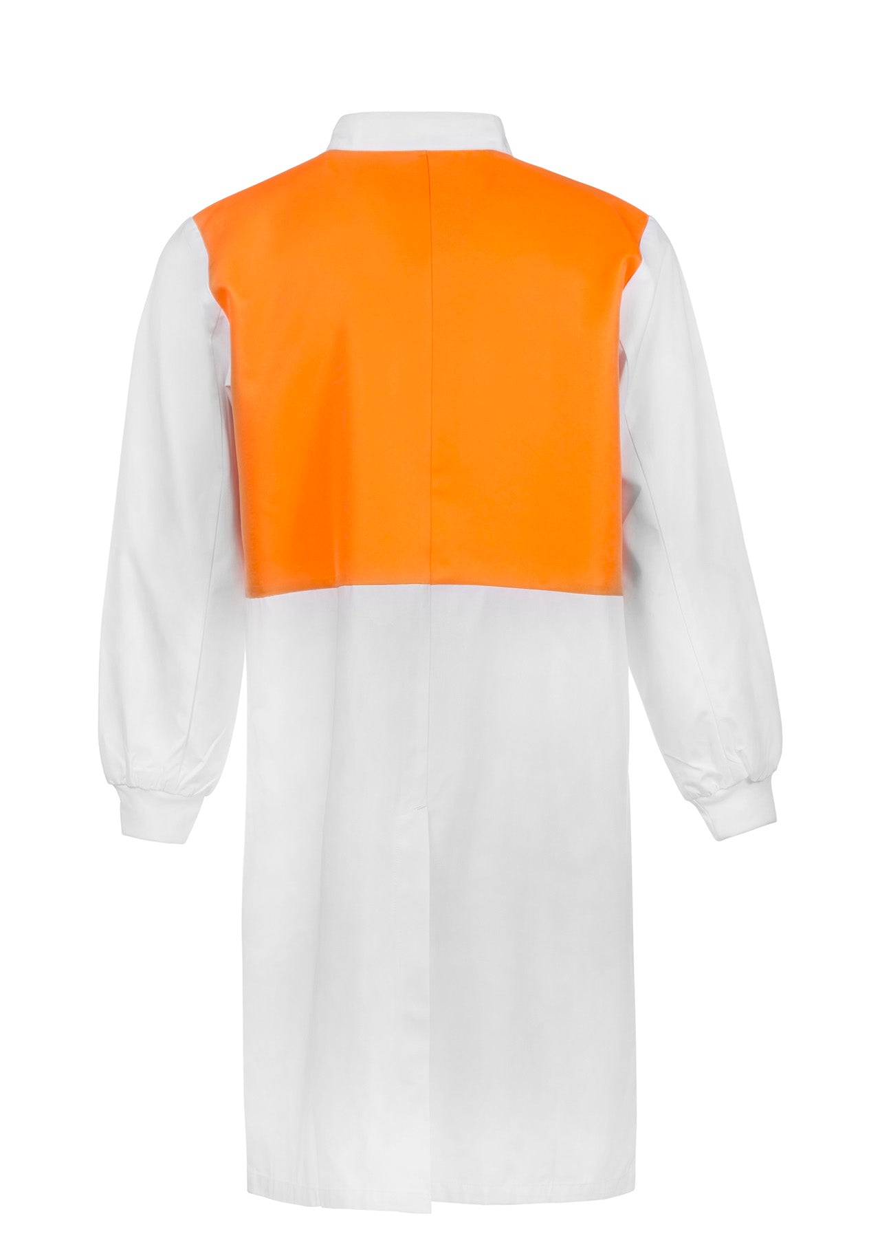 Workcraft WJ3194 Food Industry Hi vis Two Tone Long Length Dustcoat – L/S