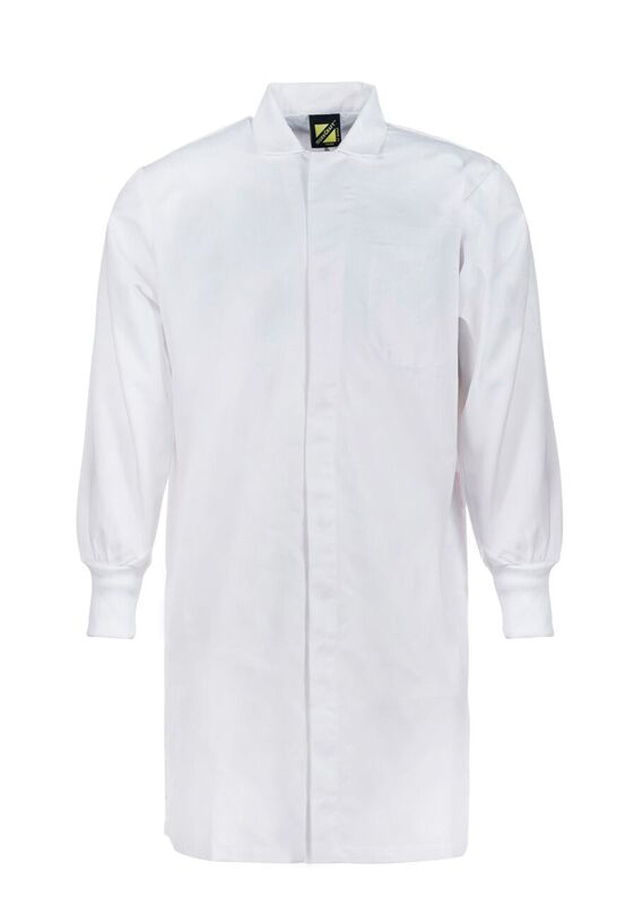 Workcraft WJ3011 Food Industry Dustcoat With Internal Chest Pocket And Side Pockets- Long Sleeve