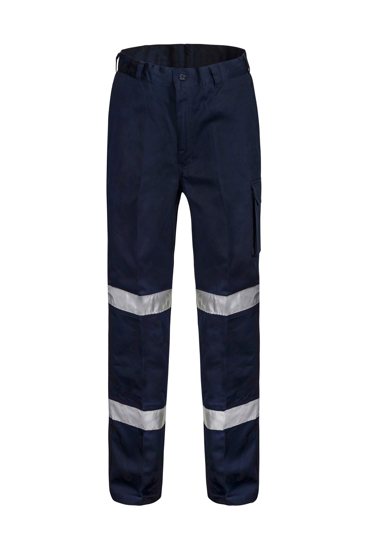 Workcraft WP3065 Mid Weight Cargo Pants 3m Tape-Navy