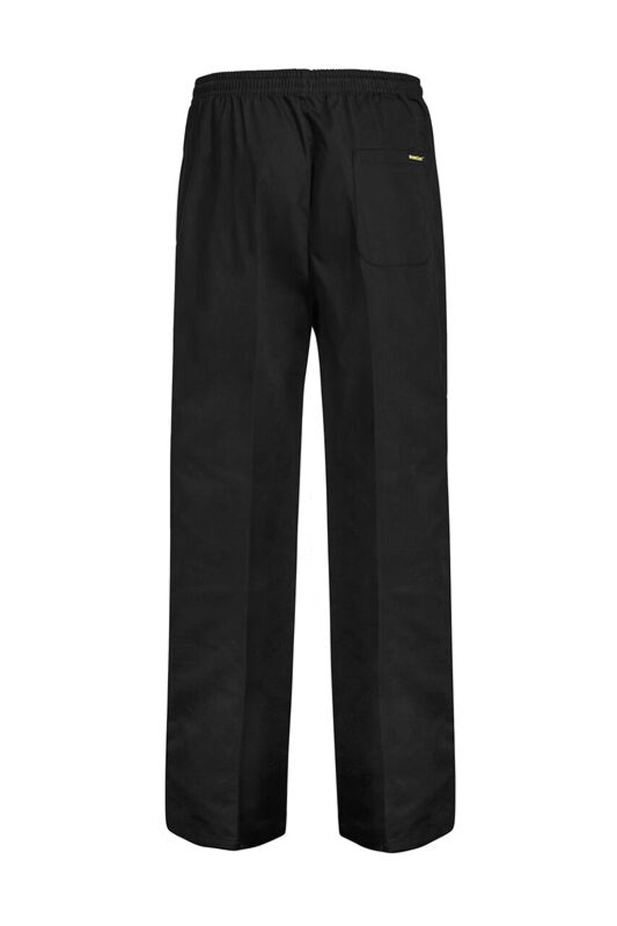 Workcraft WP3004 Food Industry Unisex Elastic Drawstring Pant-Black