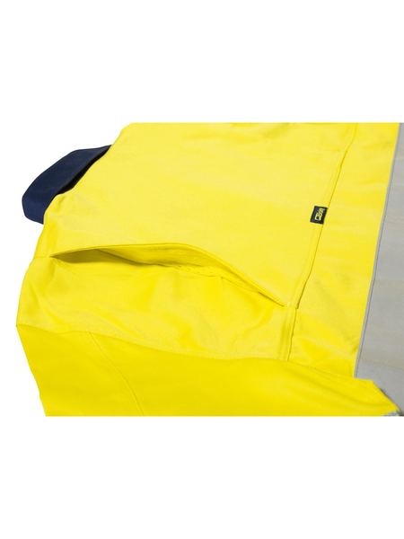 Bisley BS6448T 3m Taped Two Tone Hi-vis Men's Industrial Cool Vented Shirt