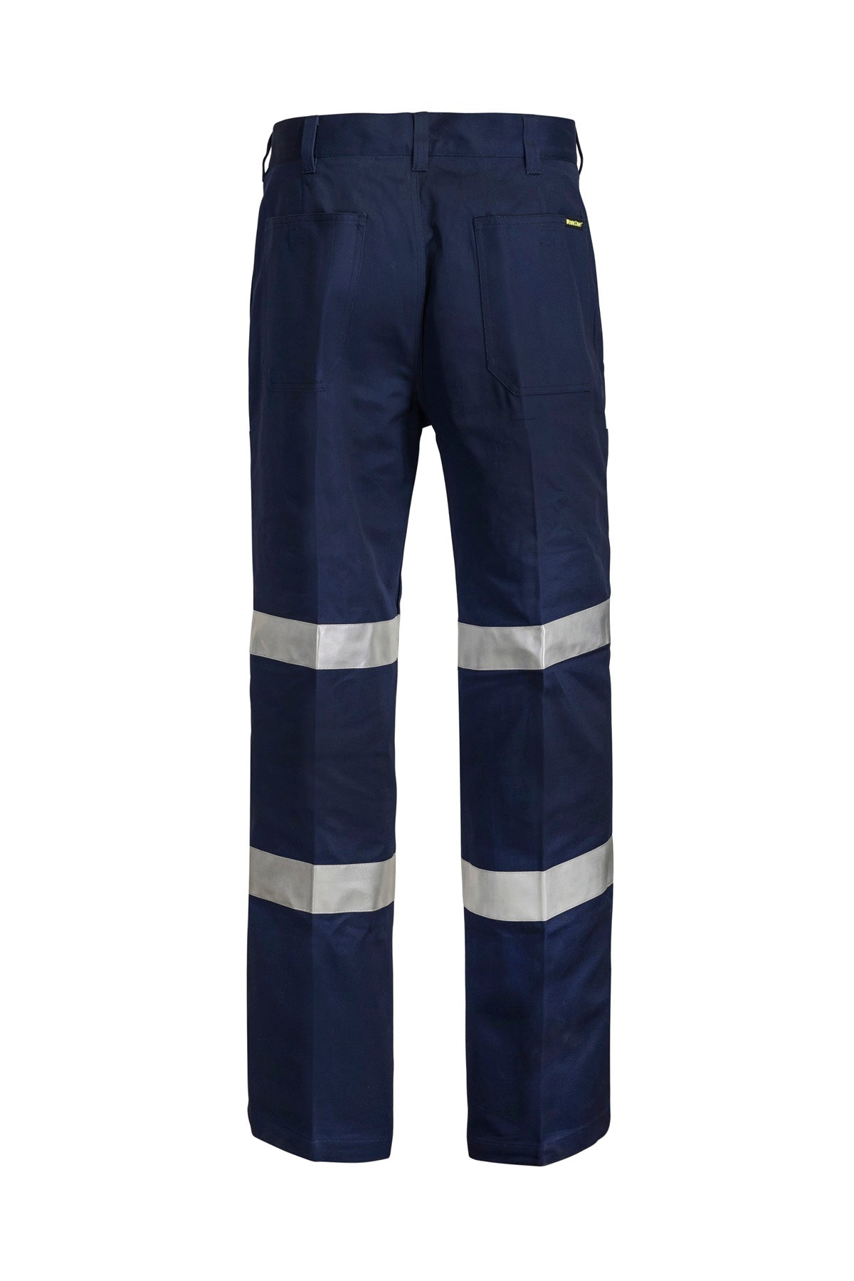 Workcraft WP4006 Reflective Single Pleat Cotton Drill Trouser