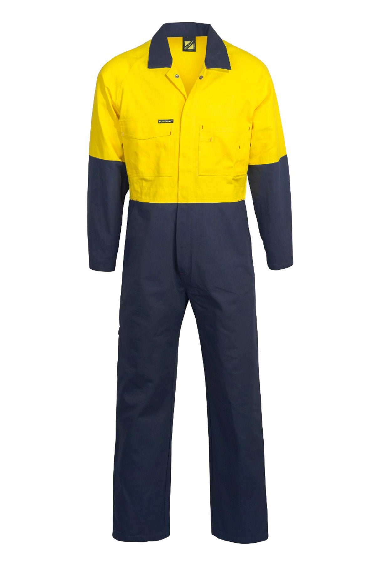 Workcraft WC3051 Hi-Vis Two Tone Cotton Drill Overalls