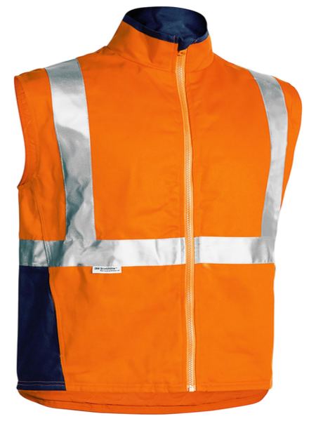 Bisley BJ6970T 3M Taped Hi-vis 3-in-1 Drill Jacket