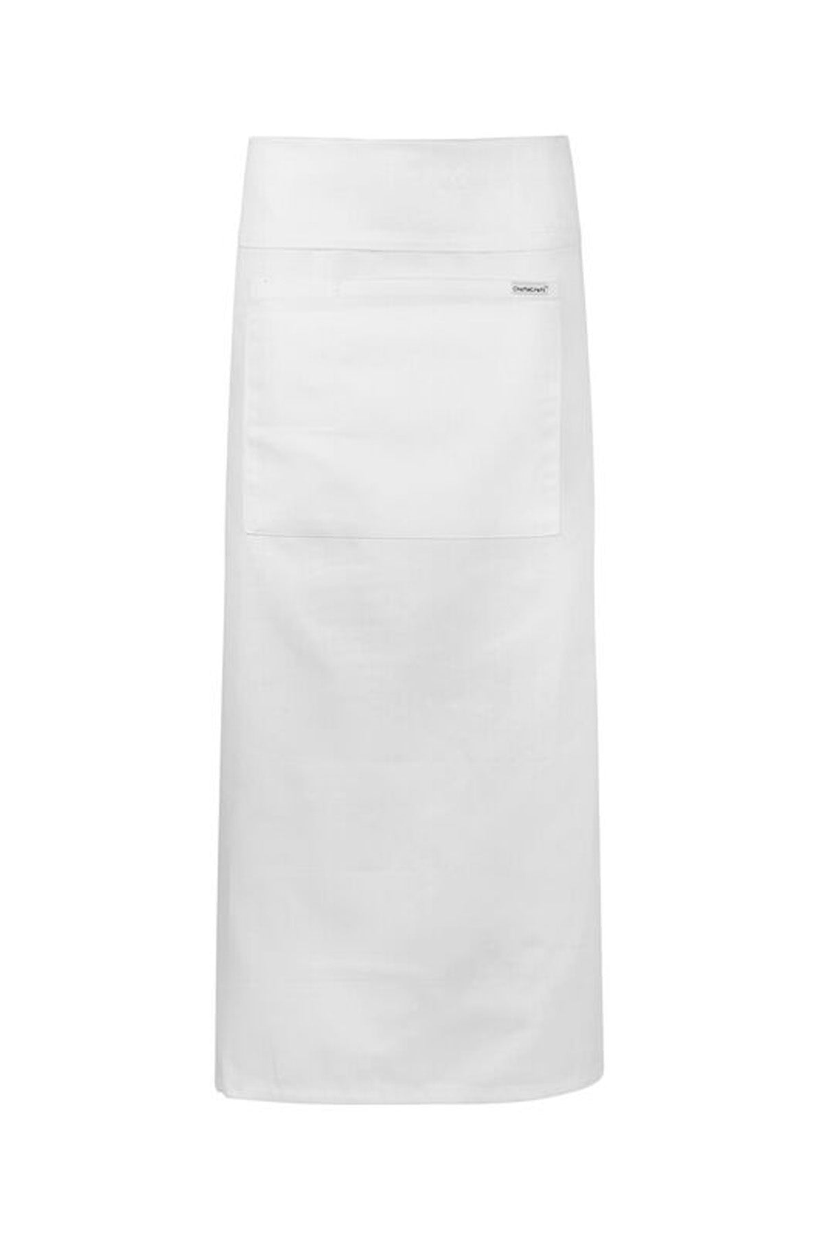 Chefs craft CA007 Continental Apron With Pocket And Fold Over