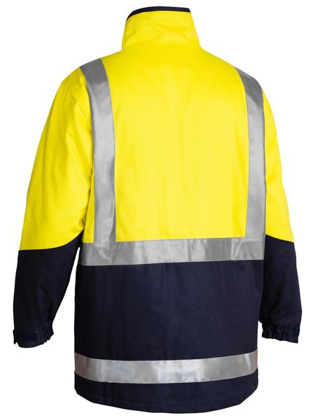 Bisley BJ6970T 3M Taped Hi-vis 3-in-1 Drill Jacket