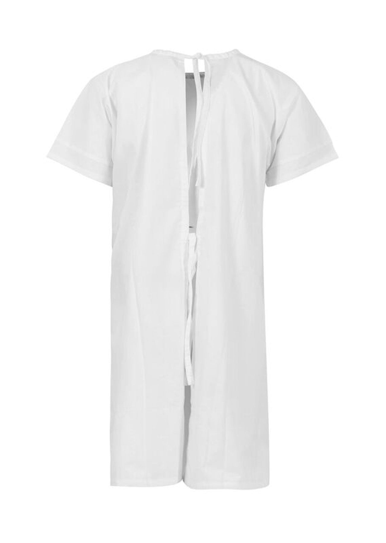 Medi8 M81808 Patient Gown S/S-White