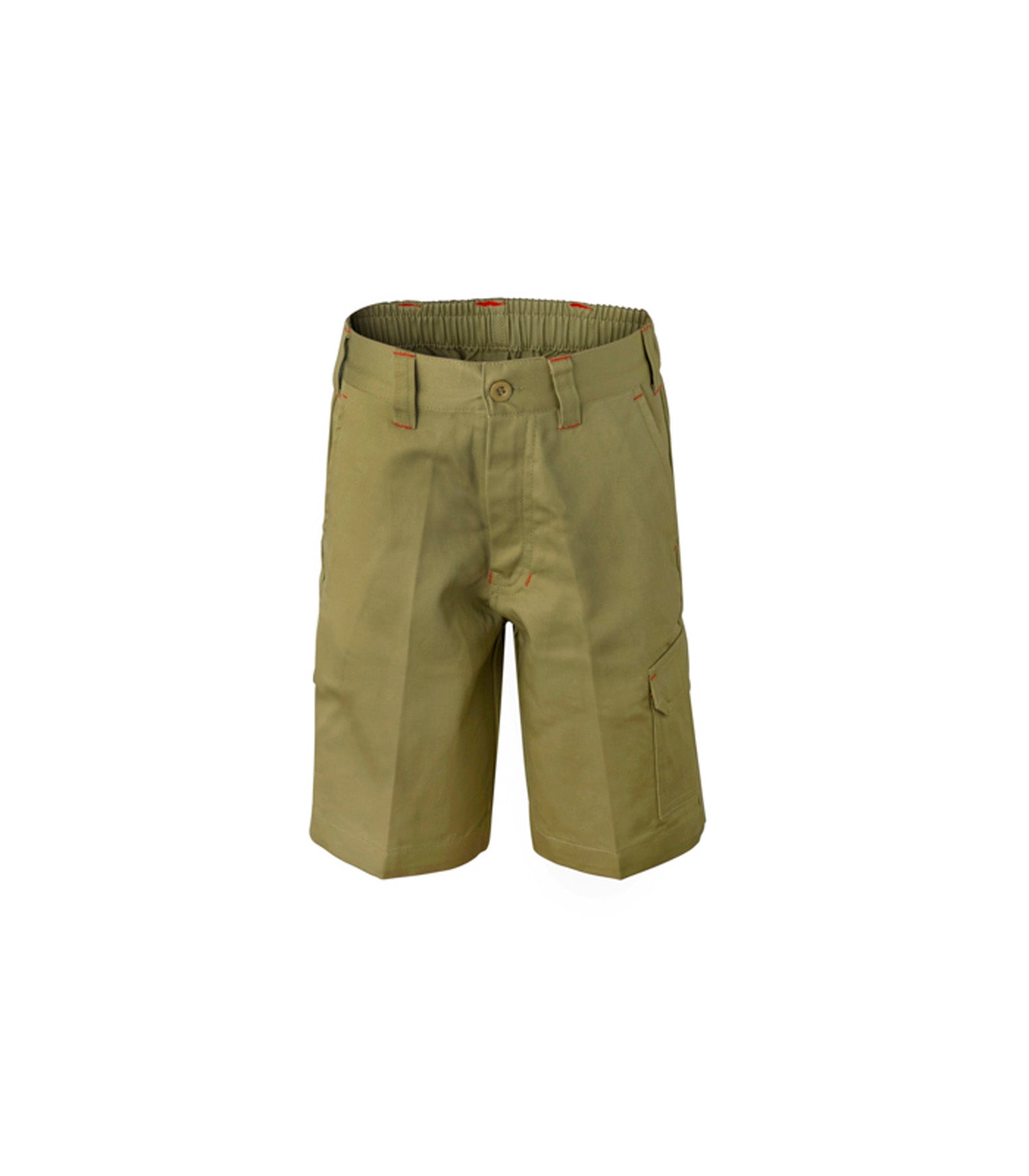 Workcraft WPK502 Kids Midweight Cargo Cotton Drill Shorts