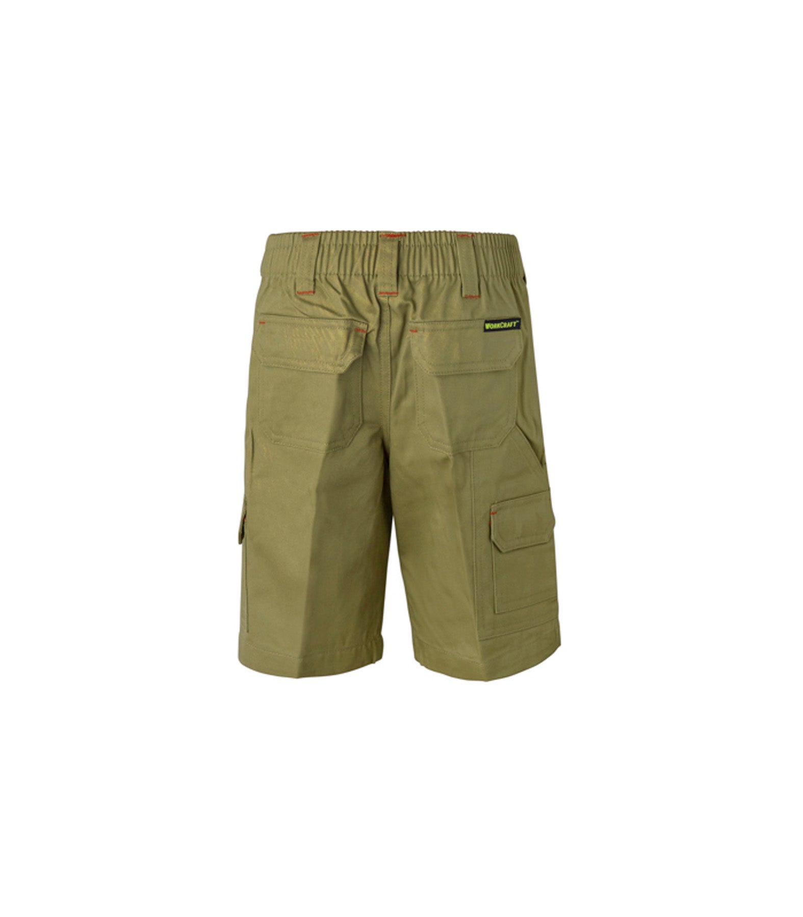 Workcraft WPK502 Kids Midweight Cargo Cotton Drill Shorts