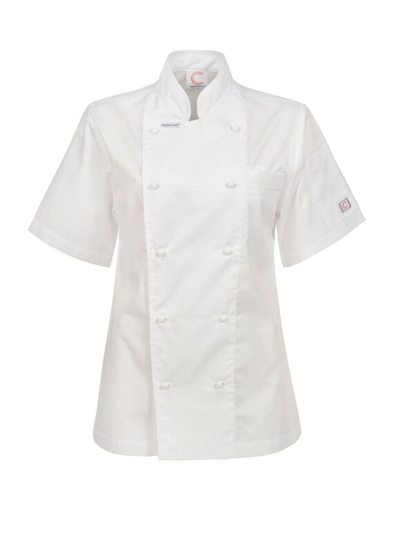 Chefs craft CJL22 Ladies Executive Chef Jacket S/S Jacket Lightweight